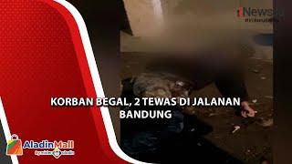 Tragis 2 Pemotor Tewas Mengenaskan di Jalanan Bandung Usai Jadi Korban Begal