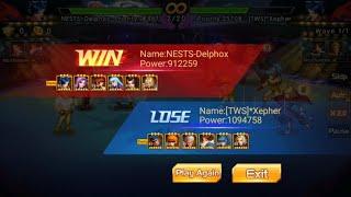 KOF98 UM OL - SEA - Female Tiger Team Vs Healer Adder Genesis