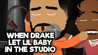 When Drake let Lil Baby in the studio  ft Drake x Lil Baby Wants and Needs