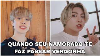 LIGAÇÃO JIKOOK - quando seu namorado te faz passar vergonha