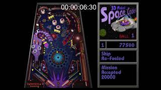 TAS 3D Pinball Space Cadet Wii - One Mission Complete In 8.87s