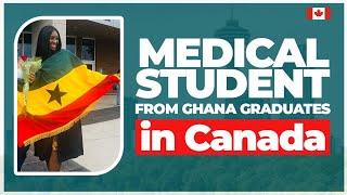 Ghanaian woman graduates in Canada and shares her story