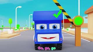 Wheels On The Bus  Go Round and Round  Kids Favorite Nursery Rhyme  Pilli Go Preschool Rhymes