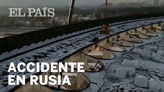 Una persona MUERE en el COLAPSO de un ESTADIO en RUSIA