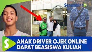 Anak Driver Ojek Online Dapat Beasiswa Kuliah