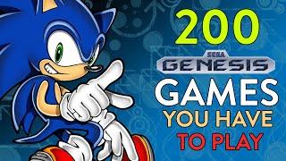 200 SEGA GENESIS  MEGA DRIVE GAMES YOU HAVE TO PLAY Random Order VGL