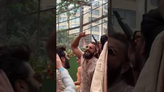 Ranveer Singh Arjun Kapoor Ananya John Cena’s FUN dance during Anant Ambani’s Baraat  #shorts