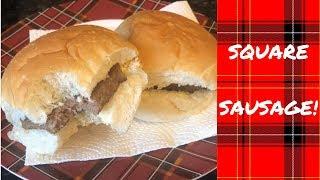 Scottish square sausage recipe. Cook with me Lorne sausage 