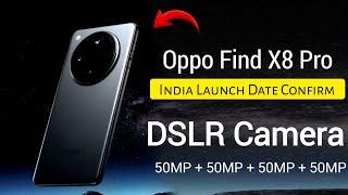 Oppo Find X8 Pro 5G DSLR Camera Phone India Launch Date & Specifications #nitesh_tech