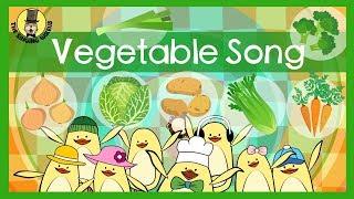 Vegetable Song  Songs for kids  The Singing Walrus