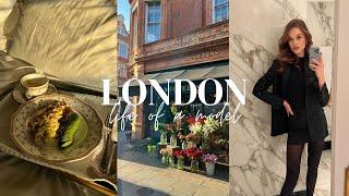 life of a fashion model in London  meetings with modeling agencies & workouts