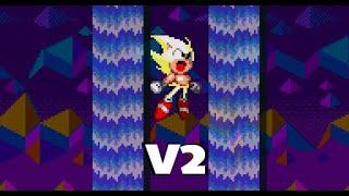 V2 Super Sonic - Sonic 2 Remastered