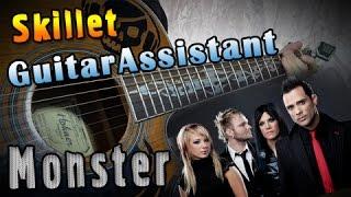 Skillet - Monster  Урок под гитару