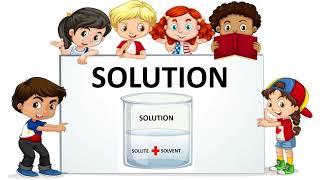 SOLUTION  SOLUTE AND SOLVENT  MISCIBLE AND IMMISCIBLE LIQUIDS  SCIENCE VIDEO FOR CHILDREN