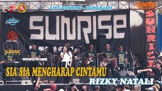 SIA SIA MENGHARAP CINTAMU  RIZKY NATALI  SUNRISE MUSIC ENTERTAINMENT  LIVE GENTING DAMARJATI