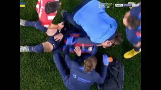 Gavi suffers Terrible injury against Athletico