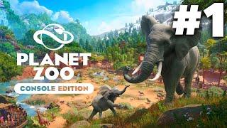 PLANET ZOO CONSOLE EDITION PS5 Gameplay Walkthrough Part 1 - Finally Out on Console 