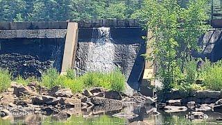 Kayaking banks of the cocheco river for treasures