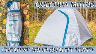 QUECHUA MH100 2 PERSON TENT from Decathlon Full Review  Cheapest Available Solid Quality Tent?