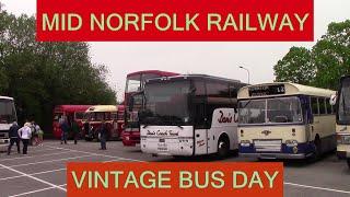Mid Norfolk Railway Vintage Bus and Coach Day 2023