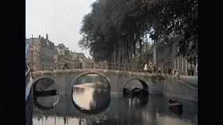 The town of Kampen in The Netherlands in 1922 in color  HD