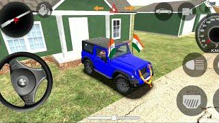 Indian Car Simulator 3D  Real Thar Stunt Driving Simulator  Thar wala game  Android gameplay 