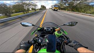 2024 ZX6R HIGHWAY RIDING  PURE SOUND NO TALKING