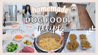 VET APPROVED HOMEMADE + HEALTHY DOG FOOD RECIPE  COOKING FOR YOUR DOG  PART 9