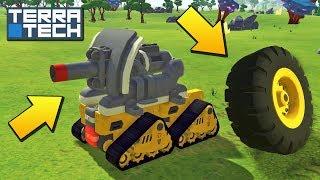 СТРОИМ ИЗ НОВЫХ МЕГА ДЕТАЛЕЙ в TerraTech  ТЕРРА ТЭЧ 