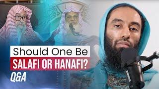 Q&A  Imam Asks Should One Be Hanafi Or Salafi? & The Sh Muqbil رحمه الله Issue - Ust Abu Taymiyyah