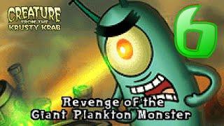 SpongeBob Creature from the Krusty Krab GBA - Part 6  Revenge of the Giant Plankton Monster 4K