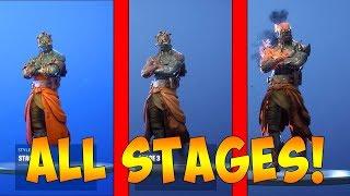 How to Unlock ALL STAGES of the Prisoner Skin in FORTNITE ALL LOCATIONS FOR UPGRADE in 3 minutes