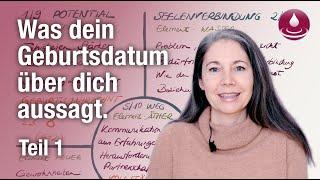 Was dein Geburtsdatum über dich aussagt - Teil 1 - Numerologie Universal Numbers  Karam Kriya