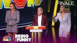 Chrissy Teigen Kenan Thompson Jeff Foxworthy and Amanda Seales on Ellens Game of Games Finale