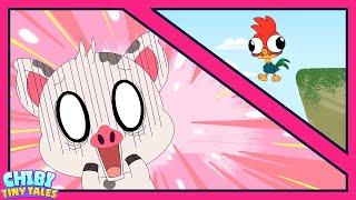 HeiHei vs. Pua  Chibi Tiny Tales  Moana  @disneychannel