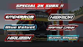 KEJUTANNSPECIAL 2K SUBSCRIBER SHARE 6 JULUKAN + FREE PPL  MBOISKAN ARMADA MU