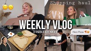 Shopping Ausbeute ️ Date Night mit Herz Pizza 🫶 GRWM - #weeklyVlog