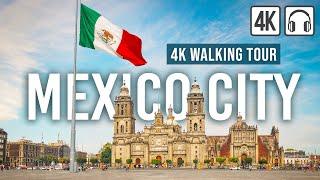 Mexico City 4K Walking Tour - 190 min Tour with Captions & Immersive Sound 4K Ultra HD60fps