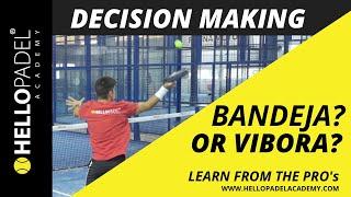 Vibora and Bandeja - Learn Padel with the PROs - by HELLO PADEL ACADEMY