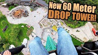 El Grito Drop Tower  ONRIDE  POV  Djurs Sommerland Nimtofte NEW 2024