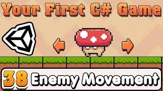 Unity C# Basic  Part 38  Enemy Movement very easy