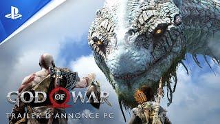 God of War - Trailer dannonce de la version PC - VF - 4K