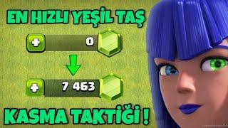 EN HIZLI YEŞİL TAŞ KASMA TAKTİĞİ  YEŞİL TAŞ NASIL KASILIR ? Clash of Clans