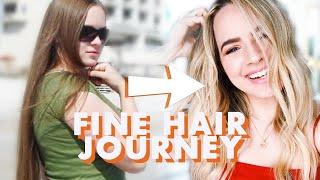 Fine Hair Tips and Tricks My Fine Hair Journey - KayleyMelissa