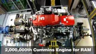 Cummins Builds Two-Millionth Pickup Engine for Ram HD Trucks