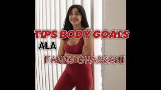 Olahraga simple Bareng Fanny Ghassani tips Body Goals