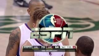 Blake Griffin absolutely DESTROYS Pau Gasol Apr. 4 2012