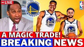 GIANNIS ANTETOKOUNMPO Signing With The WARRIORS A MAGIC TRADE Happening? GOLDEN STATE WARRIORS NEWS