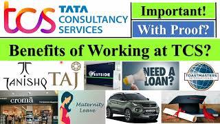 Benefits of working at TCS  Discounts Cashbacks and Offers for TATA Employees  2023 #tcs #tcser