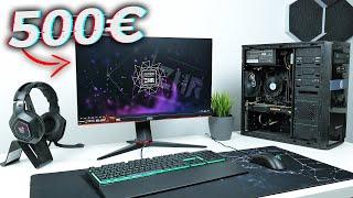 500 EURO GAMING PC Setup inklusive ALLEM was DU brauchst